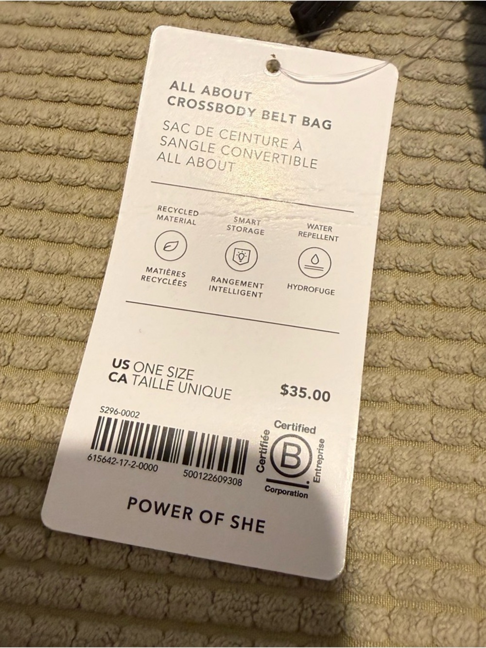Athleta Crossbody Belt Bag - Picture 5 of 5